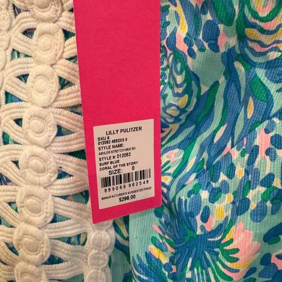 Maxi Lilly Pulitzer NWT Dress - Picture 3 of 4
